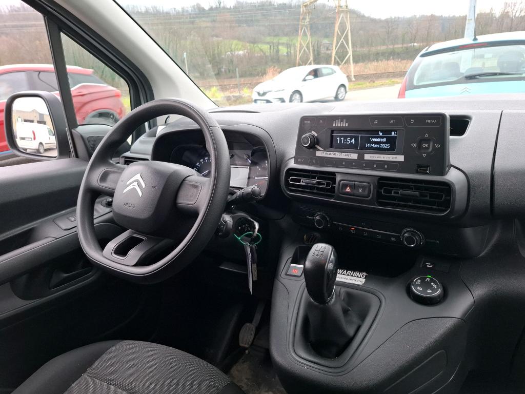 Citroen BERLINGO VAN M 650 BLUEHDI 100 S&S CLUB 2019