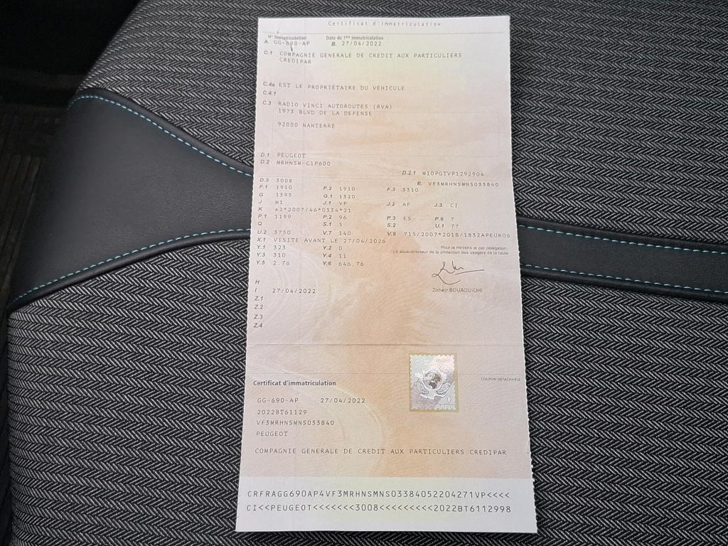 Peugeot 3008 Puretech 130ch S&S BVM6 Allure Pack 2022