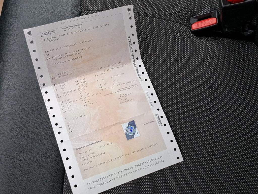 Peugeot EXPERT FGN TOLE STANDARD BLUEHDI 100 S&S BVM6 PREMIUM 2021