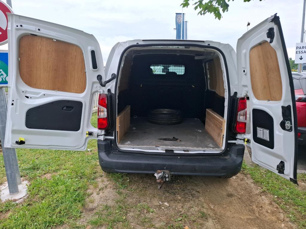 Peugeot PARTNER FOURGON STANDARD 650 KG BLUEHDI 100 S&S BVM5 ASPHALT 2019