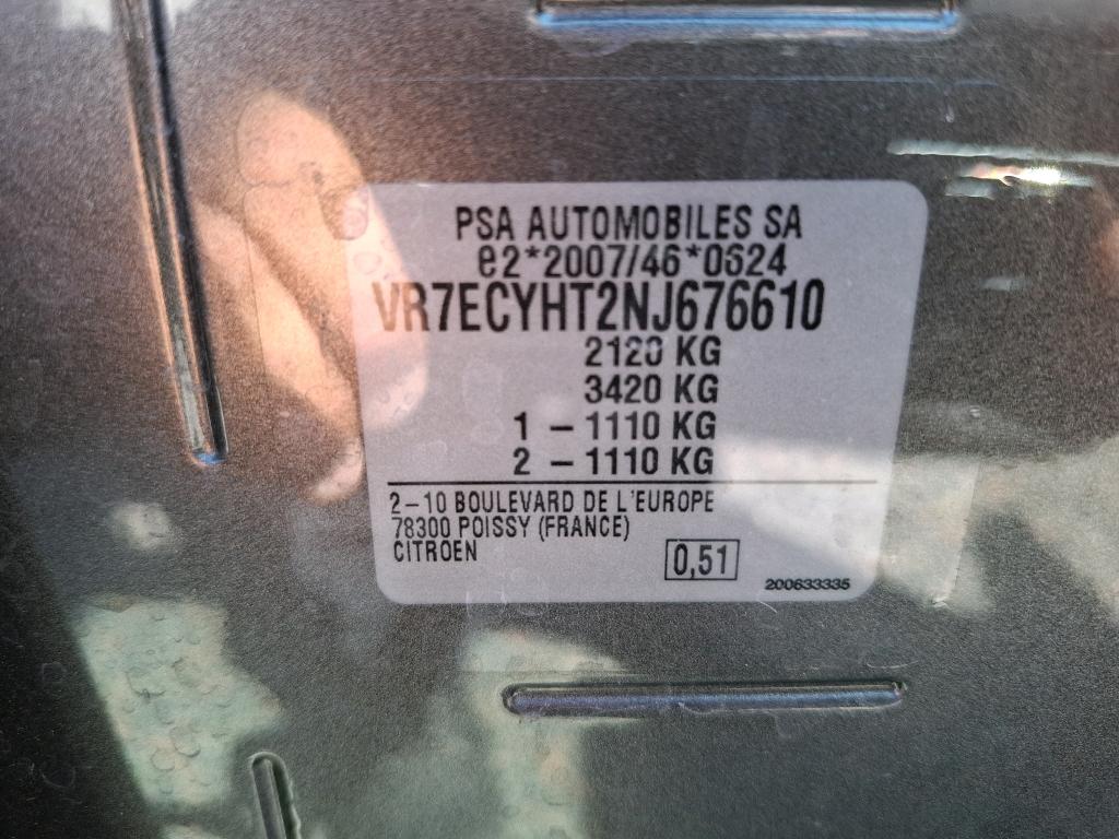 Citroen Berlingo Taille M BlueHDi 100 S&S BVM6 Feel 2022