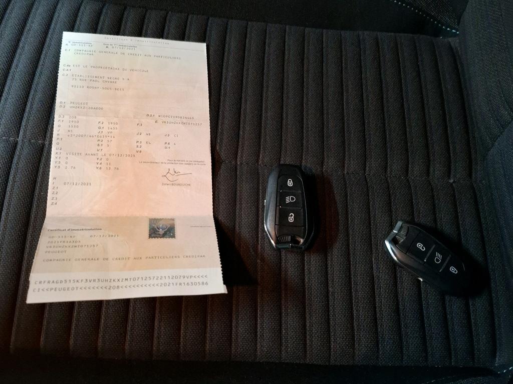 Peugeot 208 Electrique 50 kWh 136ch Style 2021