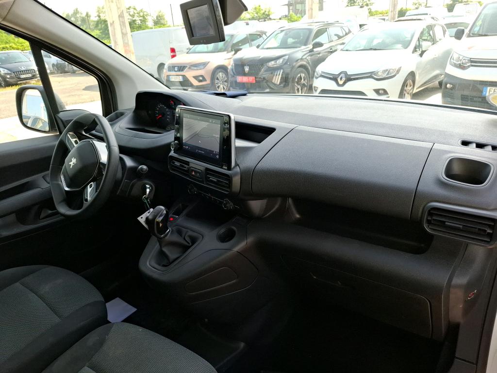 Peugeot PARTNER FOURGON STANDARD 1000 KG BLUEHDI 100 S&S BVM5 ASPHALT 2020