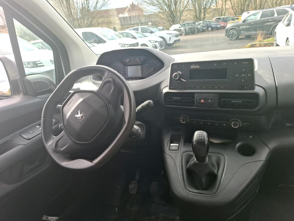 Peugeot PARTNER FOURGON STANDARD 650 KG BLUEHDI 100 S&S BVM5 PREMIUM 2020