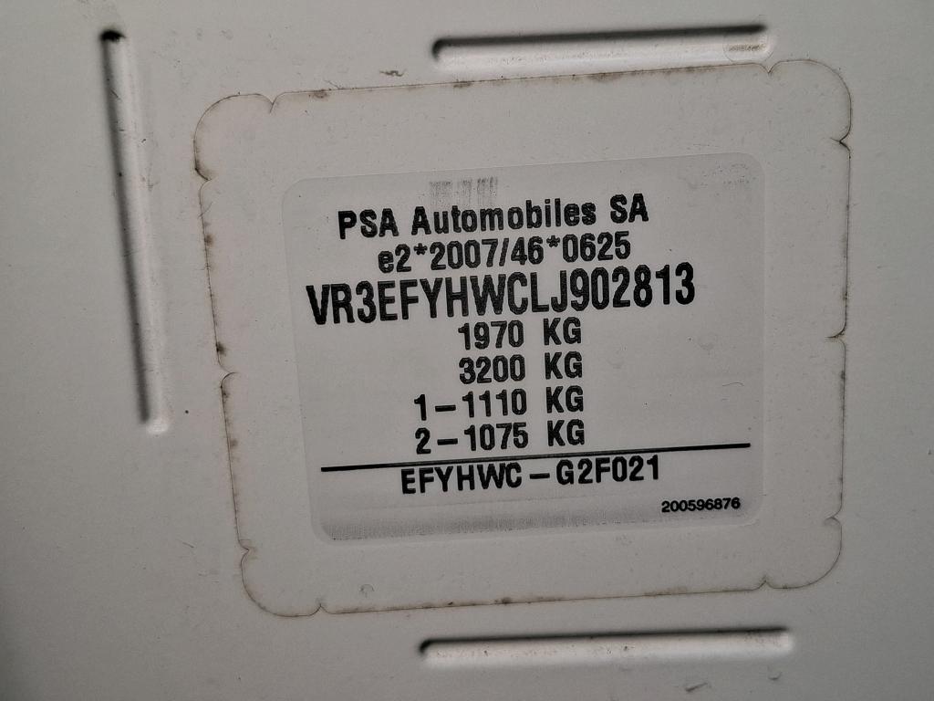 Peugeot PARTNER FOURGON STANDARD 650 KG BLUEHDI 75 BVM5 PREMIUM 2020