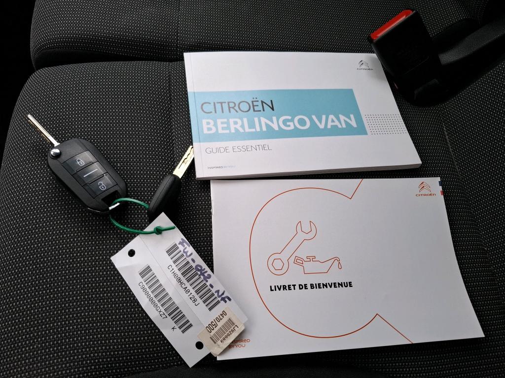 Citroen BERLINGO VAN M 650 BLUEHDI 100 S&S BVM5 CLUB 2021