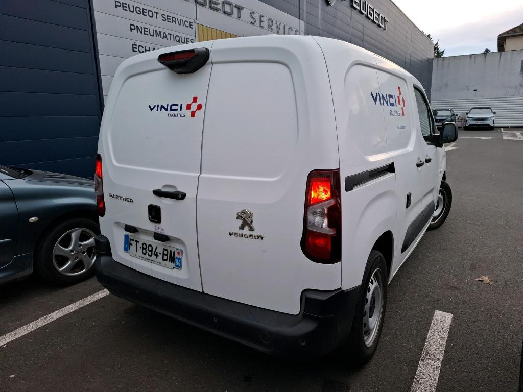 Peugeot PARTNER FOURGON STANDARD 650 KG BLUEHDI 130 S&S EAT8 ASPHALT 2020