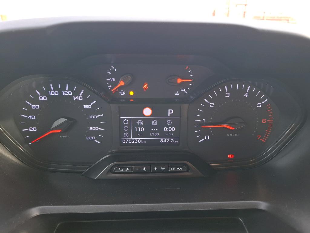 Peugeot PARTNER FOURGON STANDARD 650 KG BLUEHDI 130 S&S EAT8 ASPHALT 2022