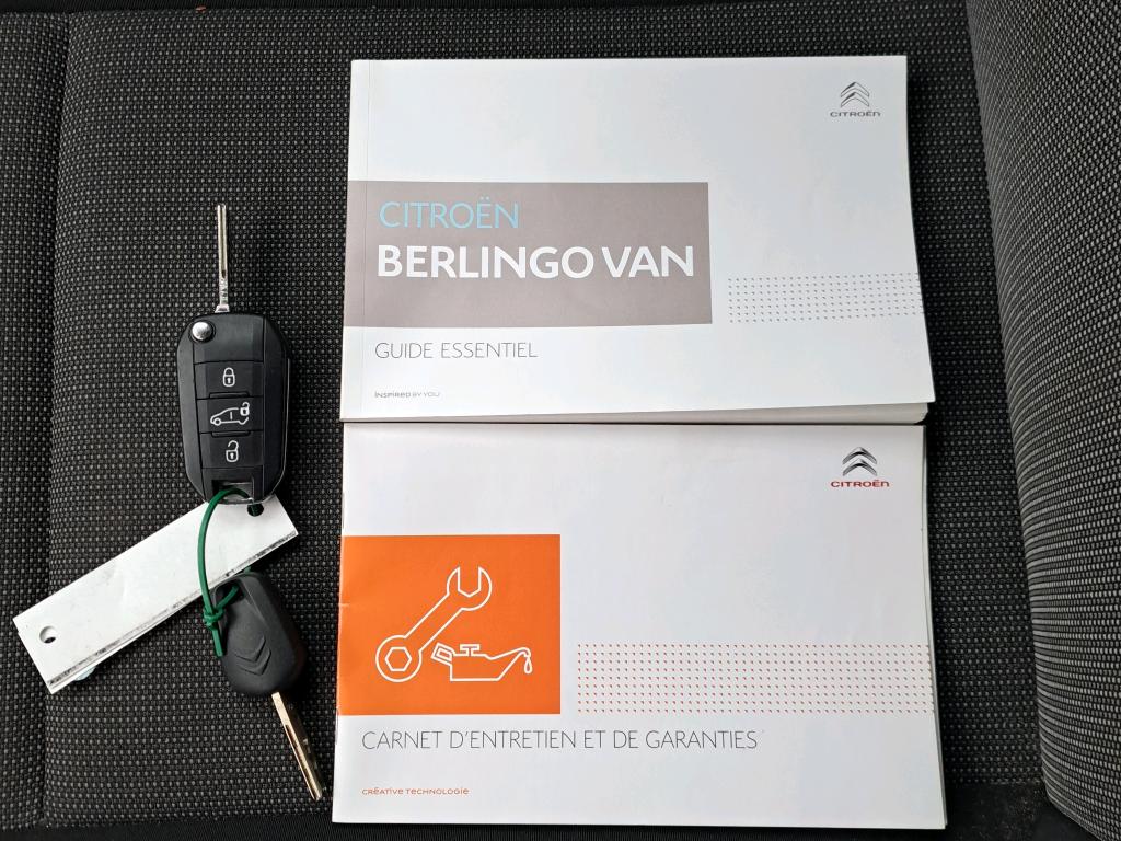 Citroen BERLINGO VAN M 650 BLUEHDI 100 S&S CLUB 2019