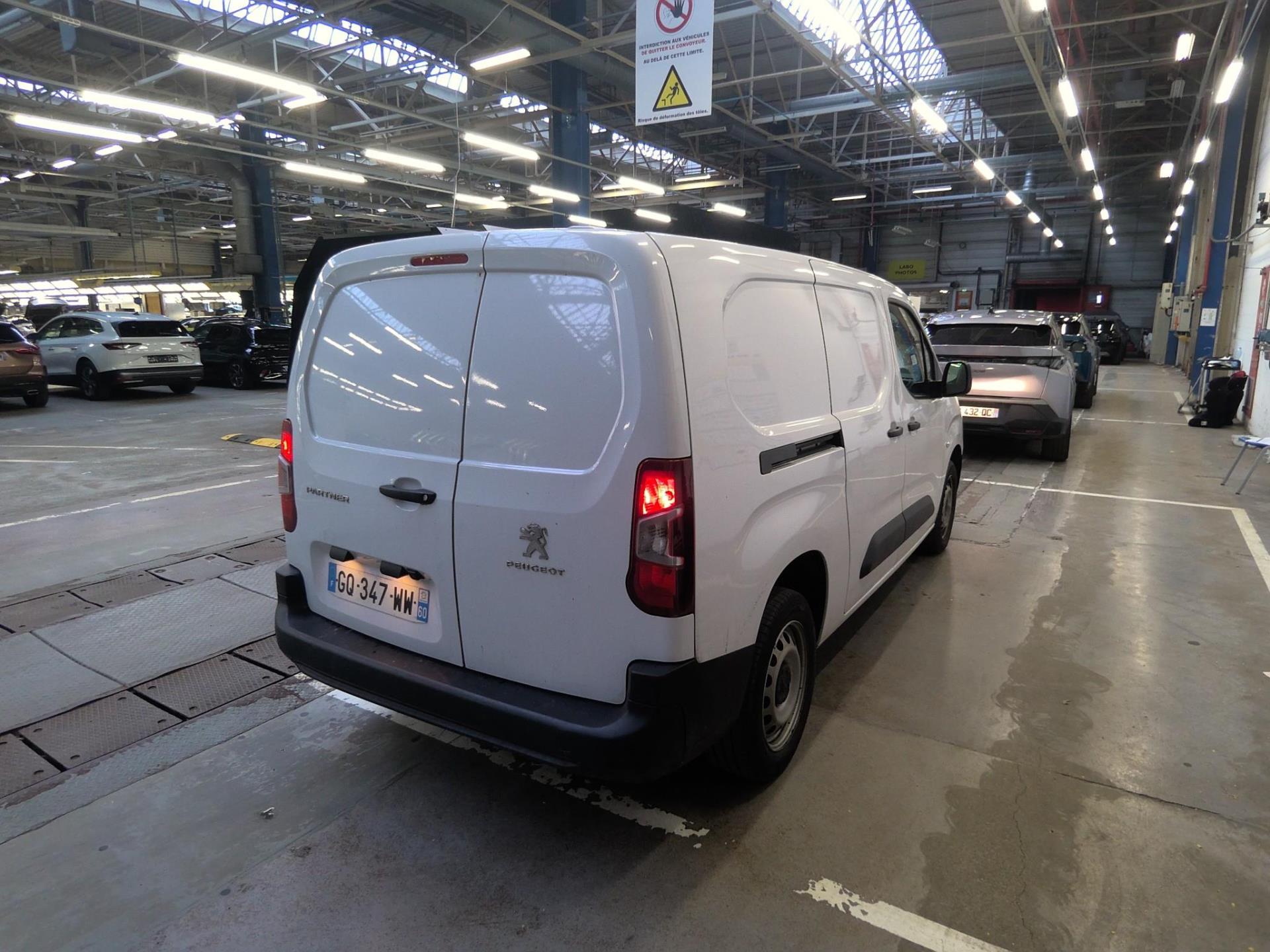 Peugeot PARTNER FOURGON XL 950 KG BLUEHDI 100 S&S BVM6  2023