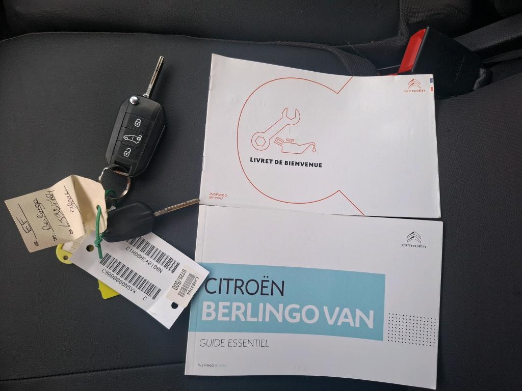 Citroen BERLINGO VAN M 650 BLUEHDI 100 S&S BVM5 CLUB 2020