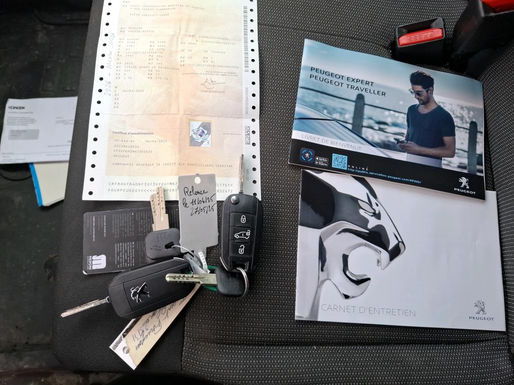 Peugeot EXPERT FGN TOLE LONG BLUEHDI 145 S&S BVM6 ASPHALT 2022