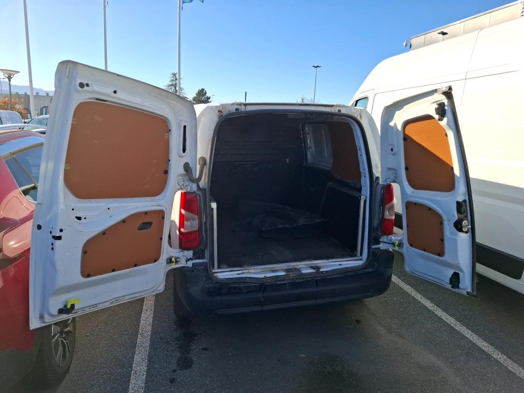 Peugeot PARTNER FOURGON STANDARD 650 KG BLUEHDI 100 BVM5 PREMIUM 2019