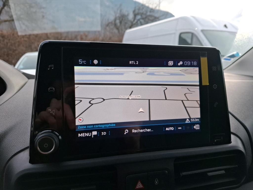 Peugeot PARTNER FOURGON STANDARD 1000 KG BLUEHDI 100 S&S BVM5 GRIP 2021