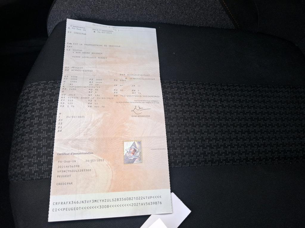 Peugeot 3008 BlueHDi 130ch S&S EAT8 Active Business 2021