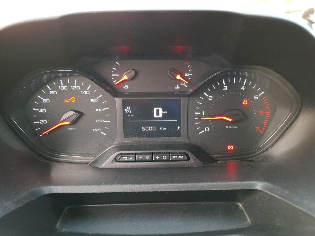 Peugeot PARTNER FOURGON STANDARD 650 KG BLUEHDI 75 BVM5 PREMIUM 2019