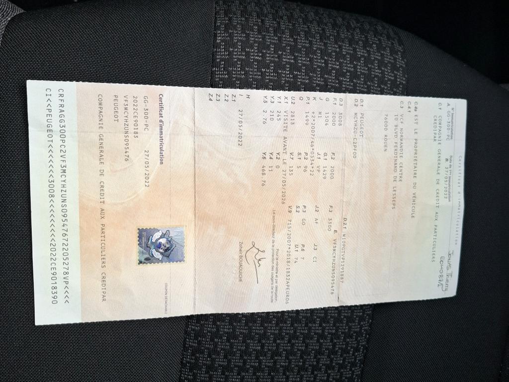 Peugeot 3008 BlueHDi 130ch S&S EAT8 Active Pack 2022