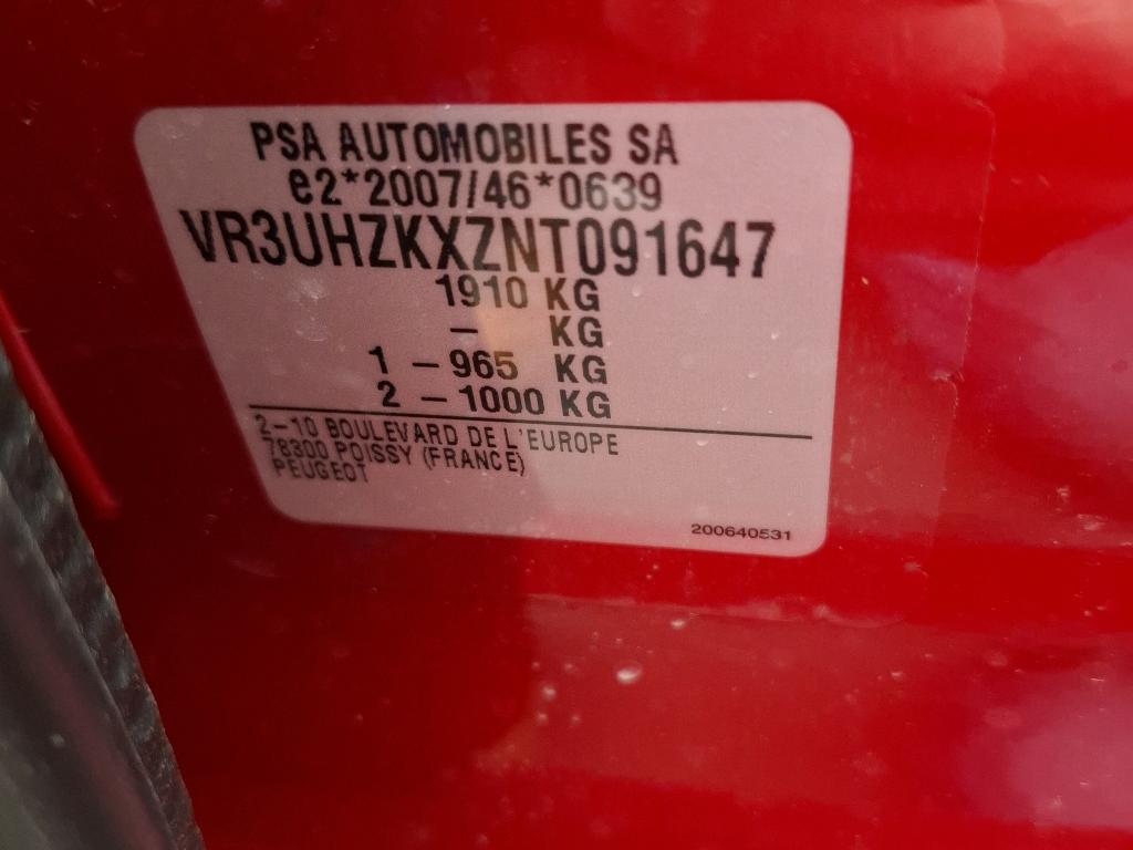 Peugeot 208 Electrique 50 kWh 136ch GT Pack 2022