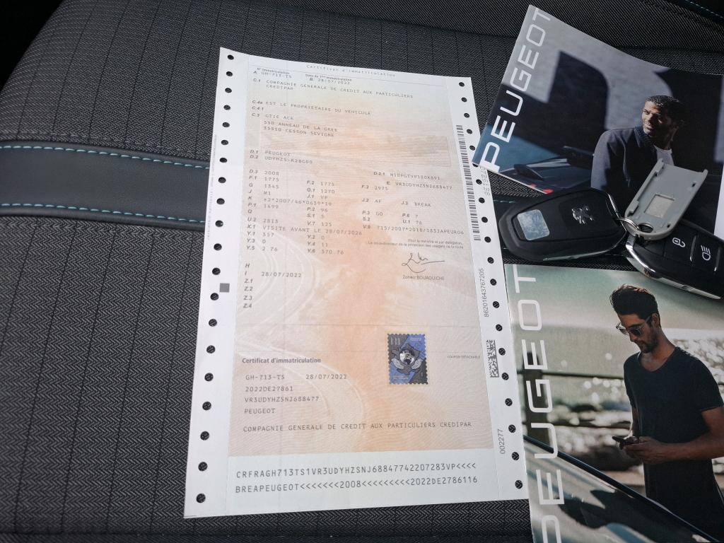 Peugeot 2008 BlueHDi 130 S&S EAT8 Allure Pack 2022