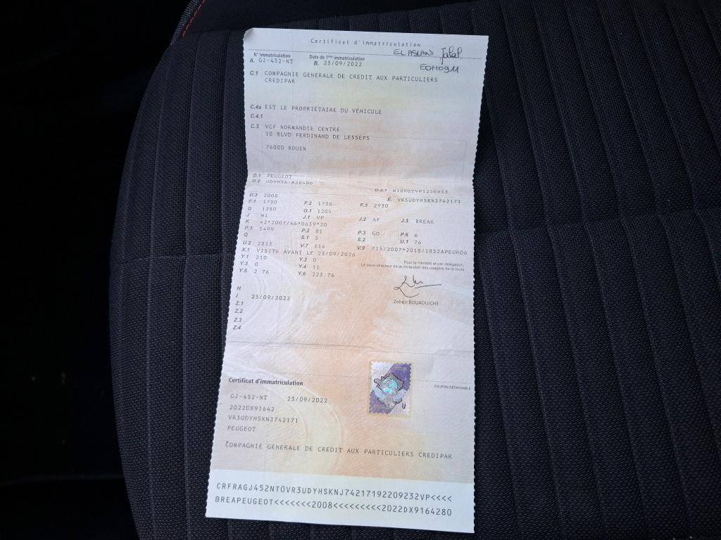 Peugeot 2008 BlueHDi 110 S&S BVM6 Active Pack 2022