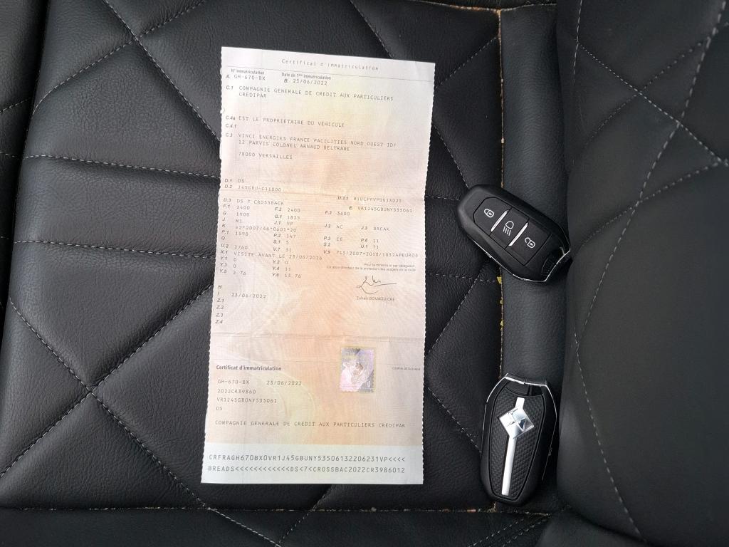 DS DS7 Crossback Hybride E-Tense 300 EAT8 4x4 Bastille+ 2022