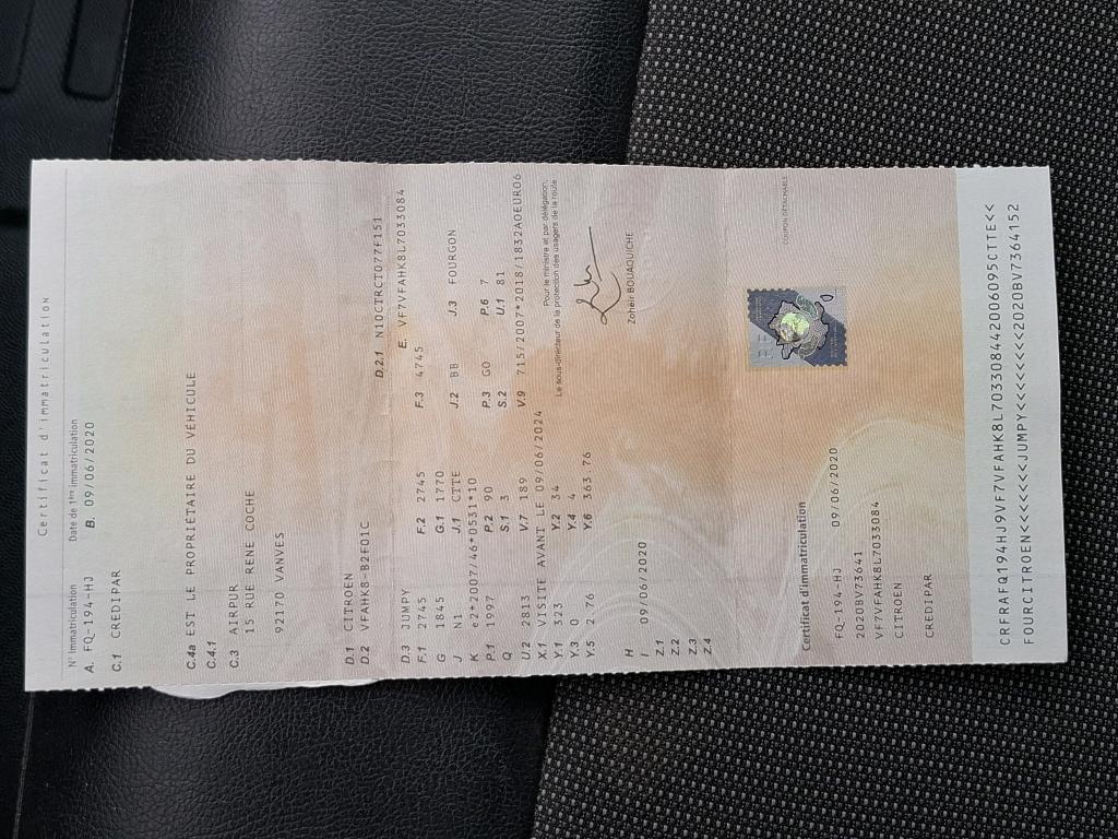 Citroen JUMPY FGN M BLUEHDI 120 S&S EAT8 CLUB 2020