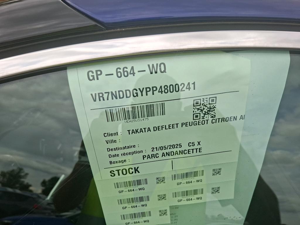 Citroen C5 X Hybride Rechargeable 225 S&S e-EAT8 Shine Pack 2023