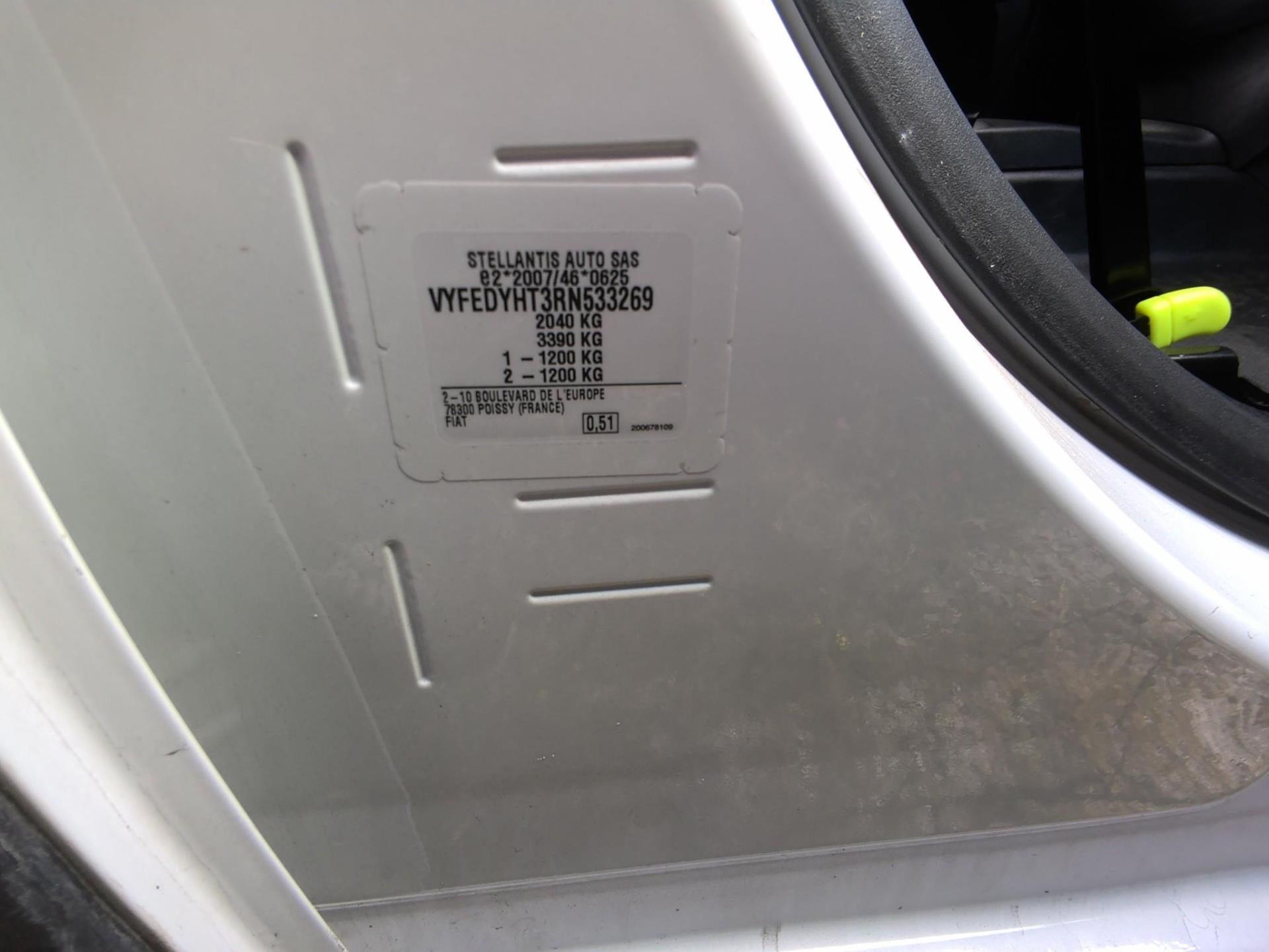 FIAT DOBLO FOURGON TAILLE M 650 KG BLUEHDI 100 S&S BVM6 2024