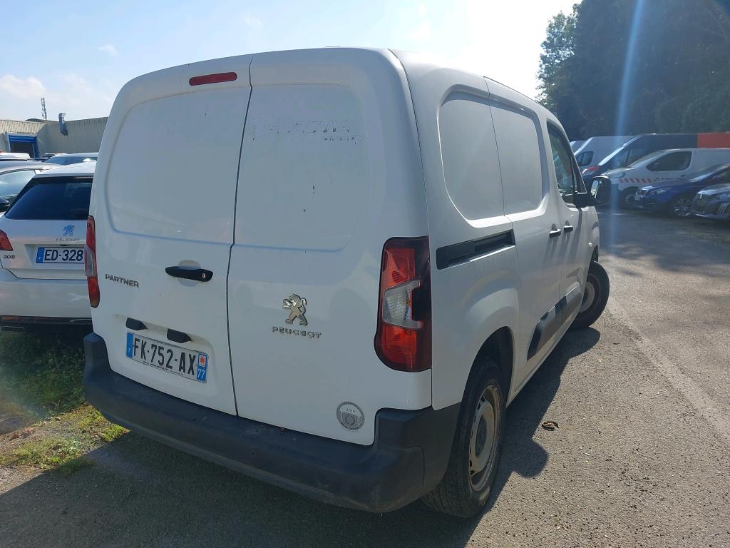 Peugeot PARTNER FOURGON STANDARD 650 KG BLUEHDI 100 BVM5 PREMIUM 2019