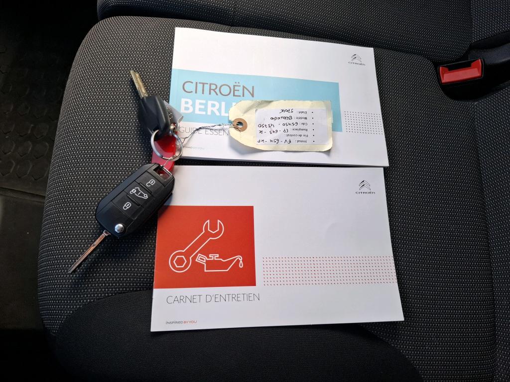 Citroen BERLINGO VAN M 650 BLUEHDI 100 S&S BVM5 CLUB 2020