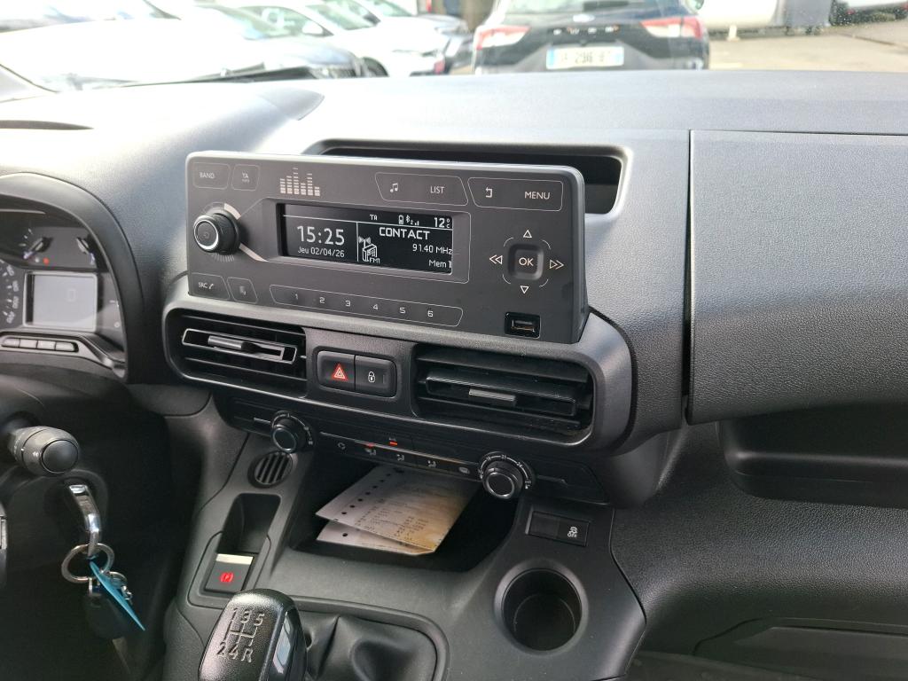 Citroen BERLINGO VAN M 650 BLUEHDI 100 S&S BVM5 CLUB 2020