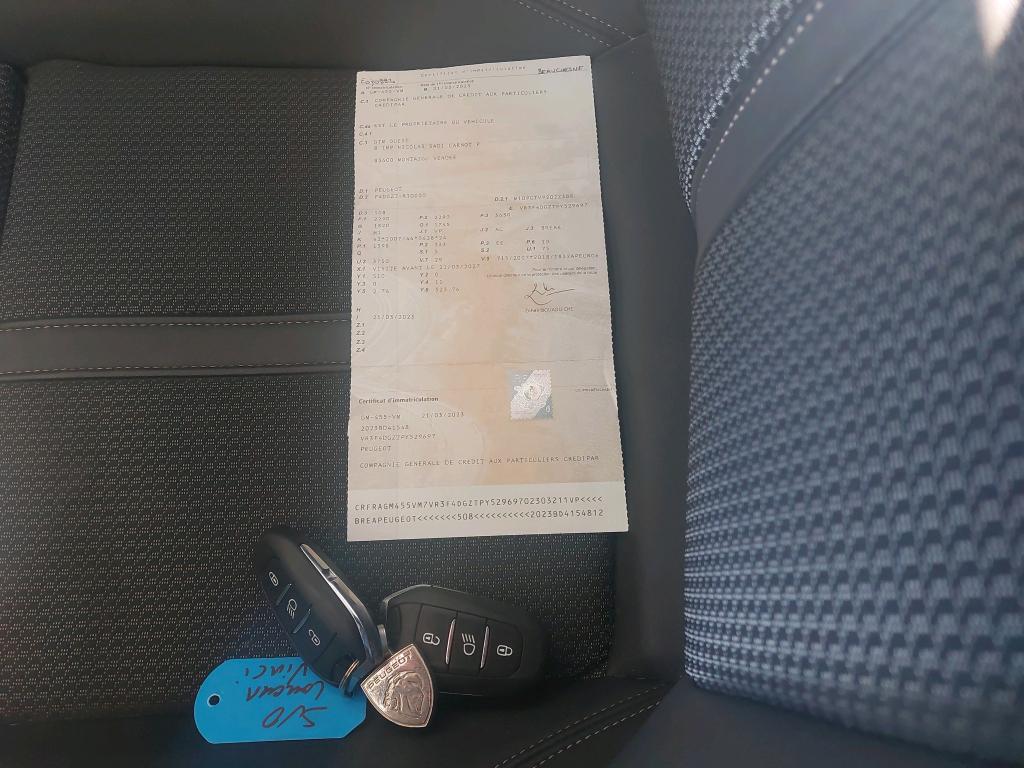 Peugeot 508 SW Hybrid 225 e-EAT8 GT 2023