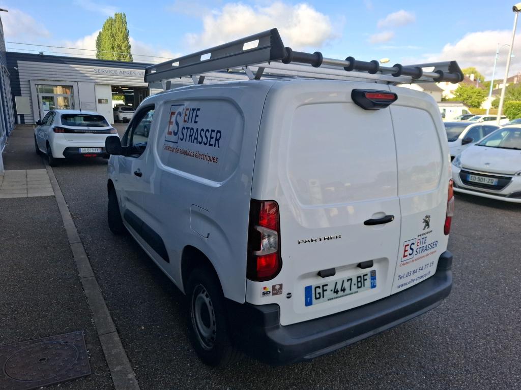 Peugeot PARTNER FOURGON STANDARD 650 KG BLUEHDI 100 S&S BVM6 ASPHALT 2022