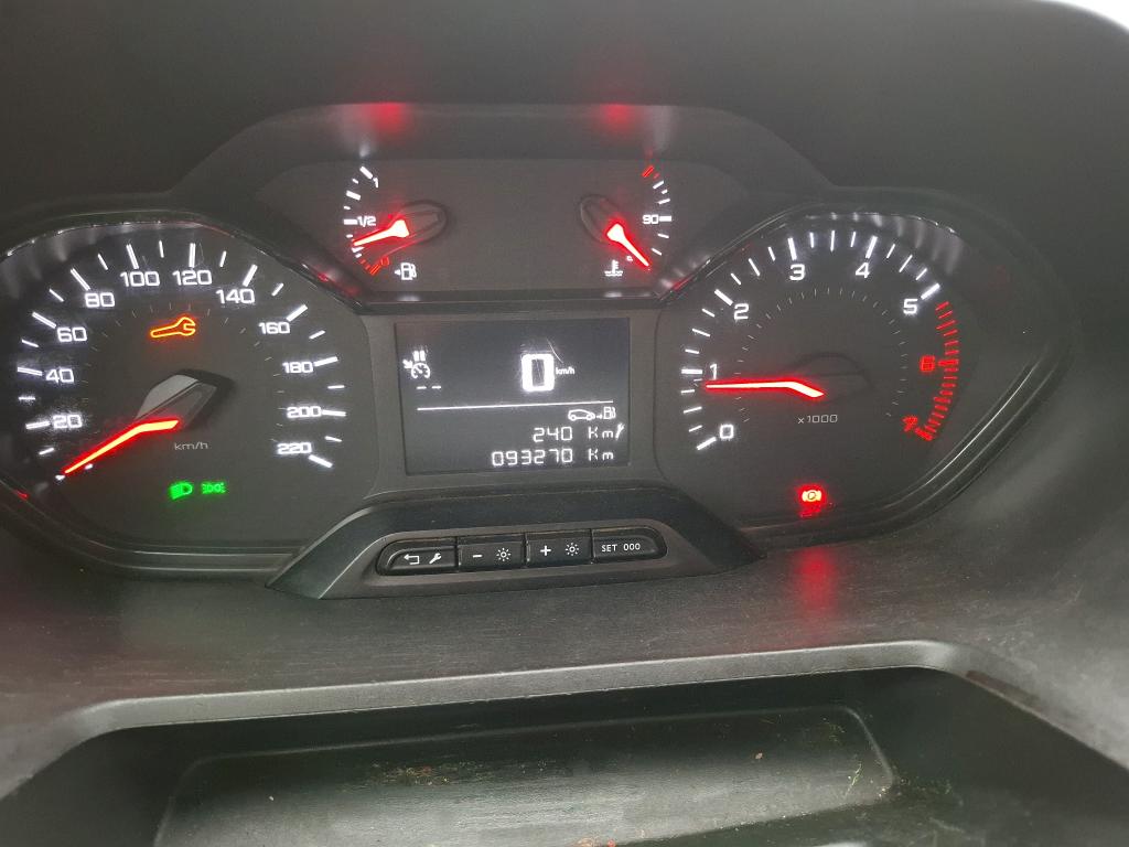 Peugeot PARTNER FOURGON STANDARD 650 KG BLUEHDI 100 S&S BVM5 PREMIUM 2020