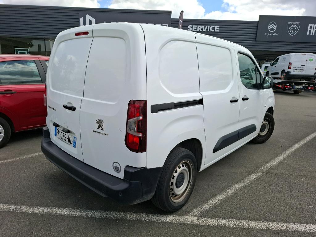 Peugeot PARTNER FOURGON STANDARD 650 KG BLUEHDI 75 BVM5 PREMIUM 2020