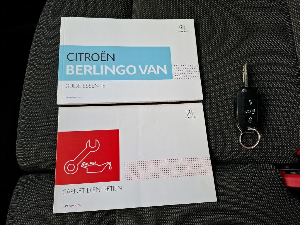 Citroen BERLINGO VAN M 650 BLUEHDI 100 S&S BVM5 CLUB 2020