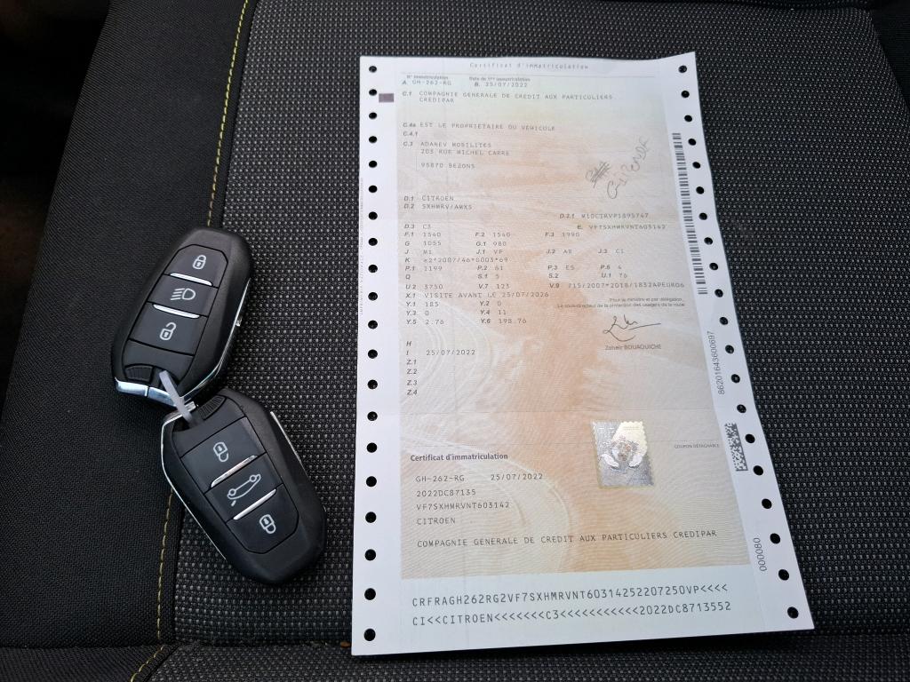 Citroen C3 PureTech 83 S&S BVM5 Shine 2022