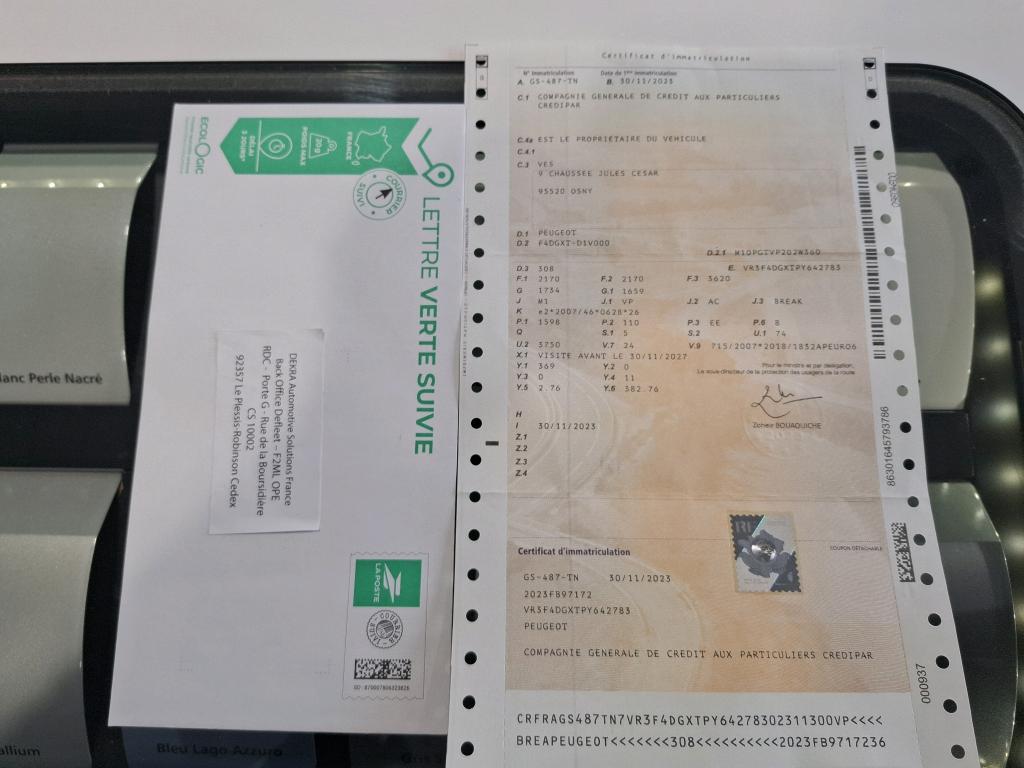 Peugeot 308 SW PHEV 180 e-EAT8 GT 2023