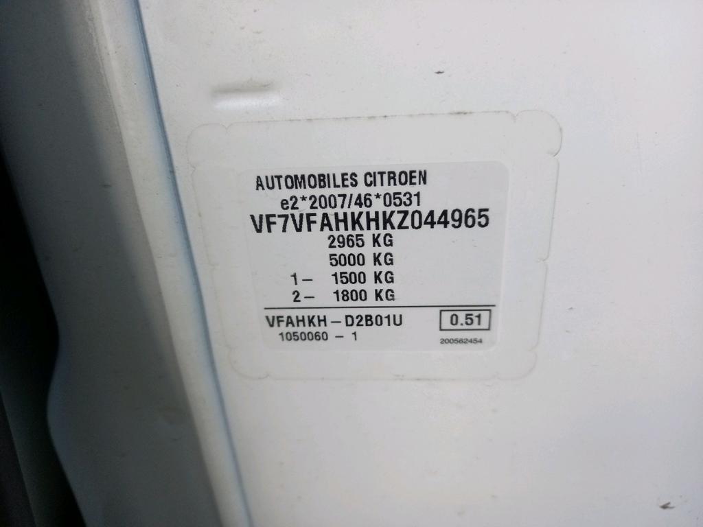 Citroen JUMPY CAB APPROFONDIE XL BLUEHDI 120 BVM6 CLUB 340 NM 2019