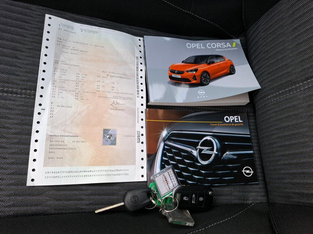 Opel Corsa 1.2 75 ch BVM5 Edition Business 2021