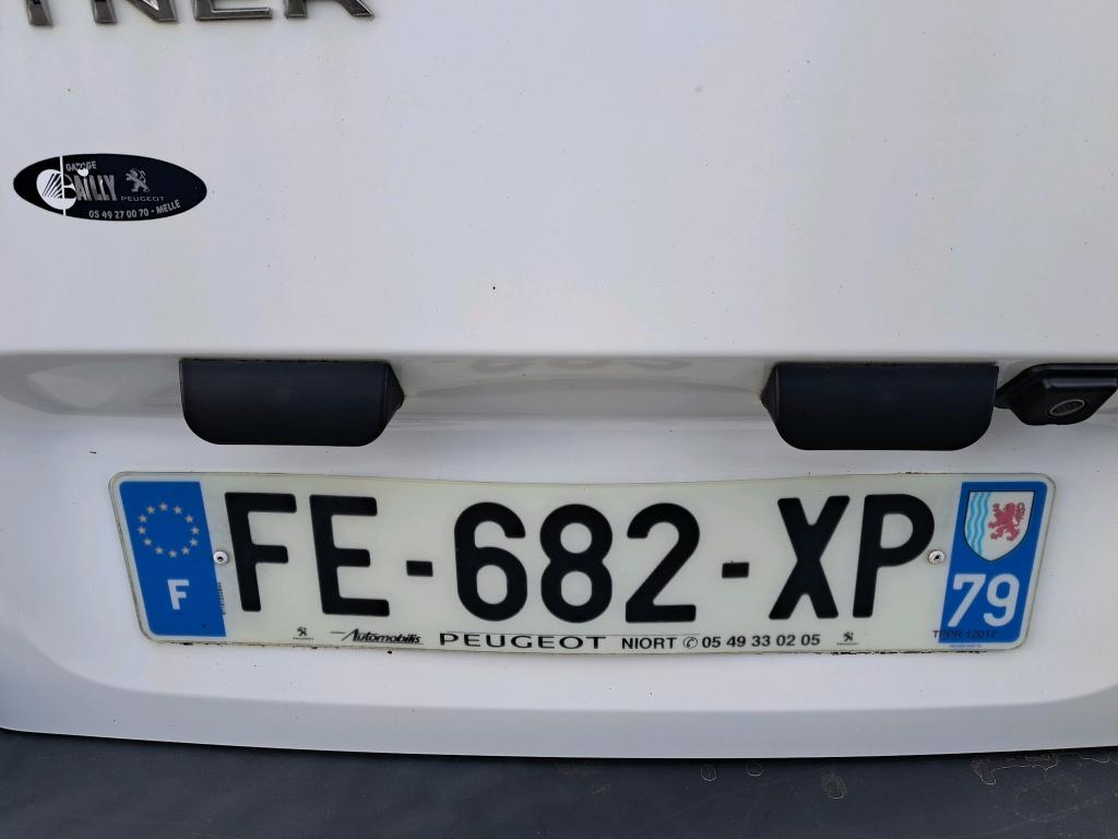 Peugeot PARTNER FOURGON STANDARD 650 KG BLUEHDI 100 S&S BVM5 PREMIUM 2019