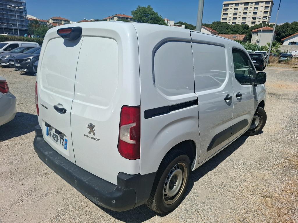 Peugeot PARTNER FOURGON STANDARD 650 KG BLUEHDI 100 S&S BVM6 ASPHALT 2022