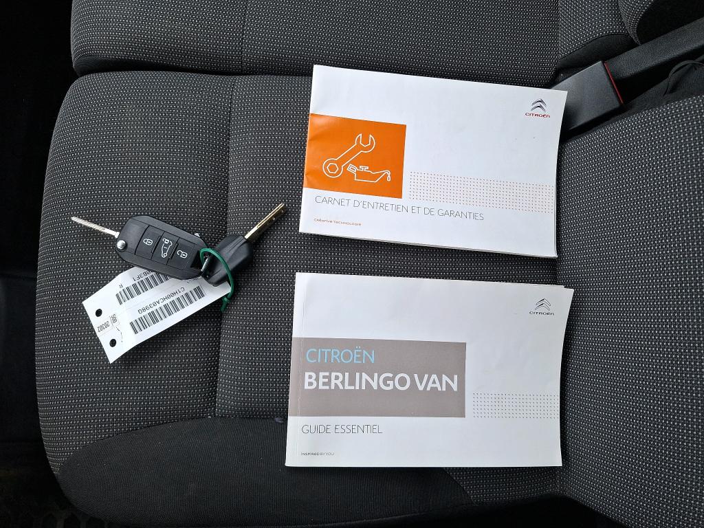 Citroen BERLINGO VAN M 650 BLUEHDI 100 S&S CLUB 2019