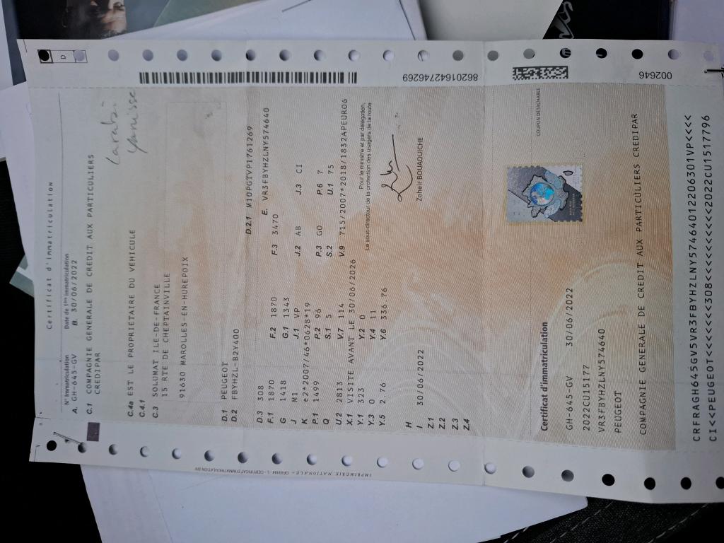 Peugeot 308 BlueHDi 130ch S&S BVM6 Active Pack 2022