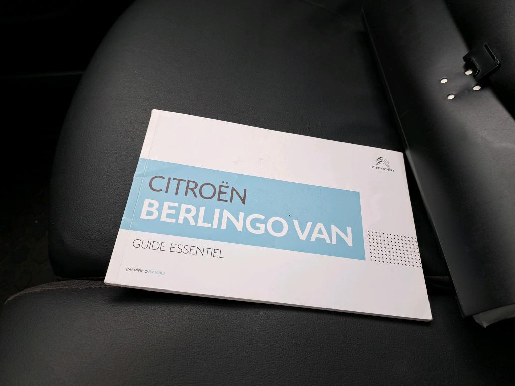 Citroen BERLINGO VAN M 650 BLUEHDI 100 S&S BVM5 CLUB 2020