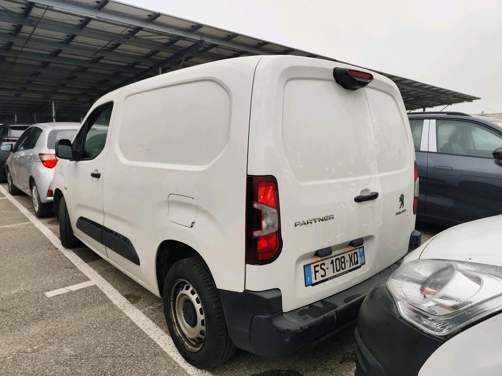 Peugeot PARTNER FOURGON STANDARD 650 KG BLUEHDI 100 S&S BVM5 ASPHALT 2020