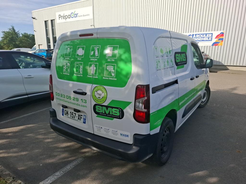 Peugeot PARTNER FOURGON M 650 KG BLUEHDI 130 S&S BVM6 2023