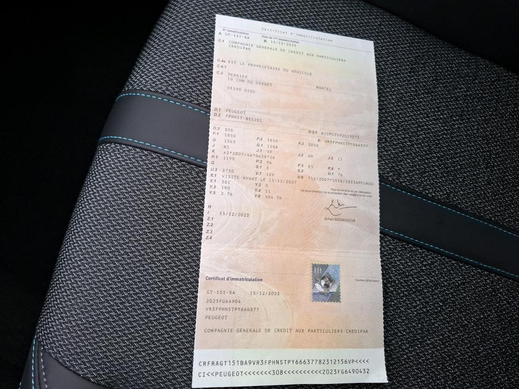 Peugeot 308 PureTech 130ch S&S EAT8 Allure 2023