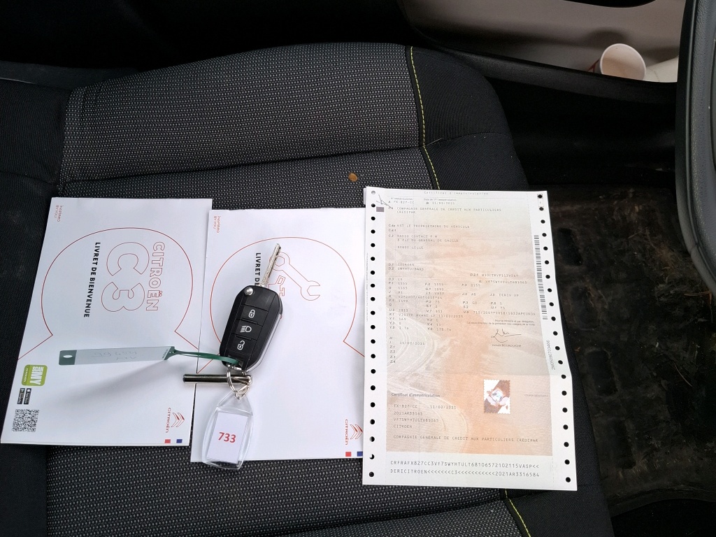 Citroen C3 SOCIETE BLUEHDI 100 S&S BVM6 FEEL BUSINESS R 2021