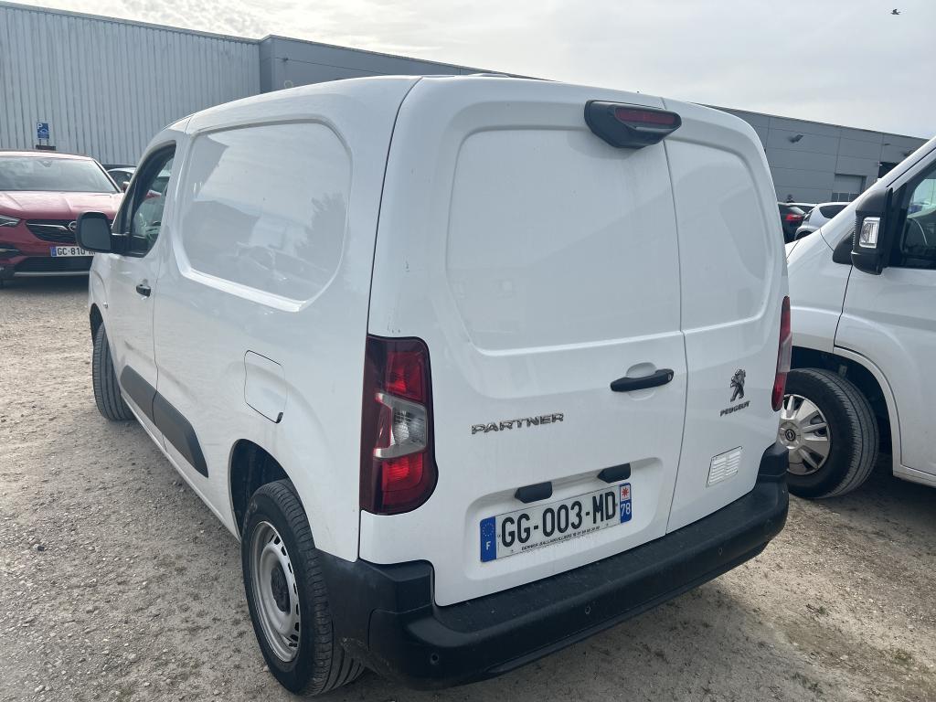 Peugeot PARTNER FOURGON STANDARD 650 KG BLUEHDI 100 S&S BVM6 ASPHALT 2022